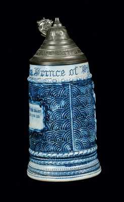 WHITES UTICA "Price of Pilsen" Stoneware Beer Stein