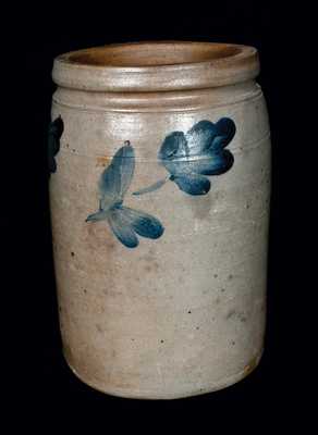 1 Gal. Stoneware Crock att. R. J. Grier, Chester Co., PA