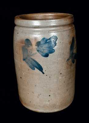 1 Gal. Stoneware Crock att. R. J. Grier, Chester Co., PA