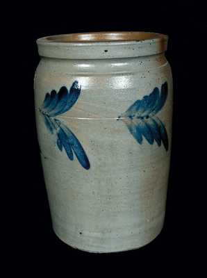 1 Gal. Stoneware Crock att. R. J. Grier, Chester Co., PA