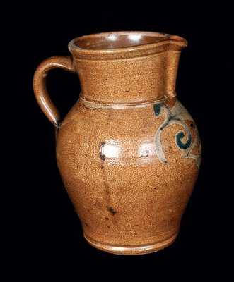 1/2 Gal. Stoneware Pitcher, New Jersey, circa 1880