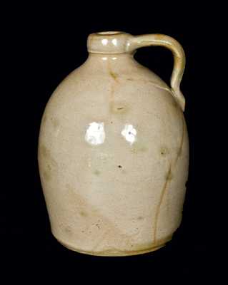 Unusual Glazed Jug, probably Northeastern U.S. origin, late 19th century