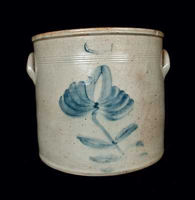 A. E. SMITH / PECK SLIP, NY 4 Gal. Stoneware Crock