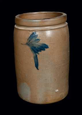 2 Gal. Stoneware Crock att. Grier, Chester Co., PA