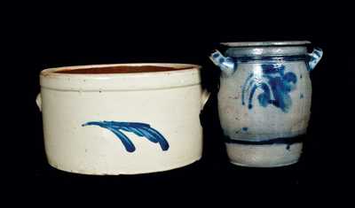 Probably Philadelphia Stoneware Cake Crock