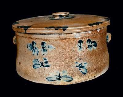 Baltimore Stoneware Cake Crock with Lid