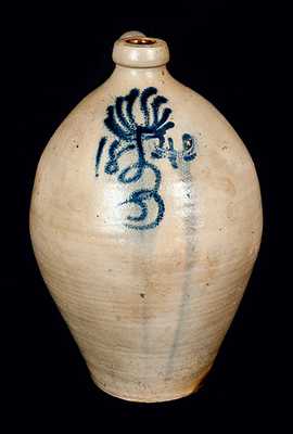 Ovoid Stoneware Jug Dated 1842