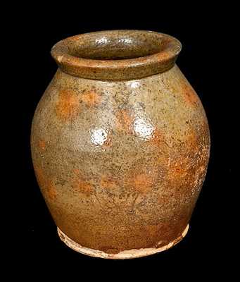 Lead-Glazed Redware Jar, New England origin