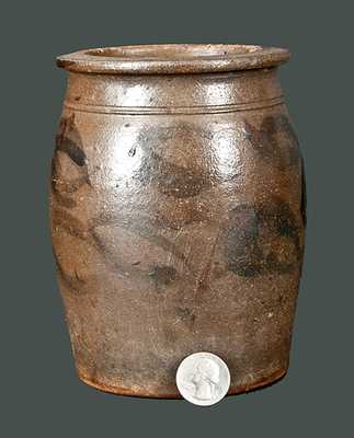 Quart-Sized Stoneware Canning Jar att. G. & A. Black, Somerfield, PA
