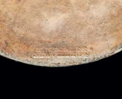 Exceptional H. H. ZIGLER / NEWVILLE, PA Slip-Trailed Stoneware Jar