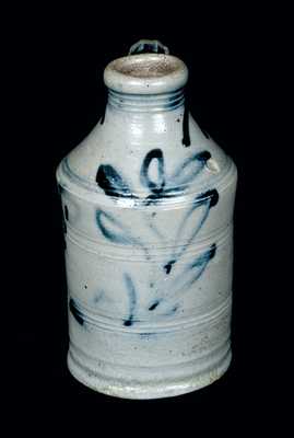 Rare and Important Stoneware Jug Dated 1796, possibly Cheesequake, NJ