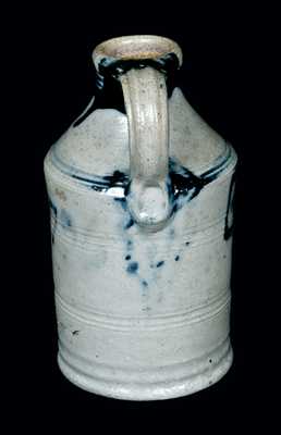 Rare and Important Stoneware Jug Dated 1796, possibly Cheesequake, NJ