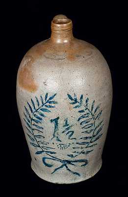 Rare Stoneware Jug Signed