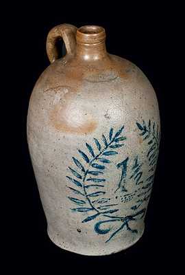 Rare Stoneware Jug Signed