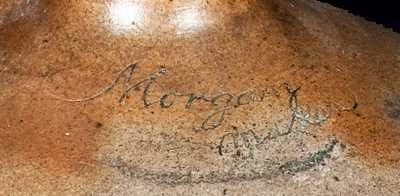 Rare Stoneware Jug Signed 
