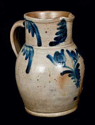 1 Gal. Baltimore Stoneware Pitcher attrib. Maulden Perine, circa 1860