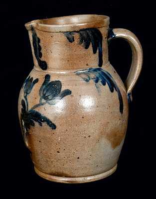 1 Gal. Baltimore Stoneware Pitcher attrib. Maulden Perine, circa 1860