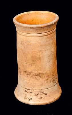 Rare JOHN W. BELL, Waynesboro, PA, Redware Vase