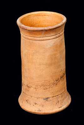 Rare JOHN W. BELL, Waynesboro, PA, Redware Vase