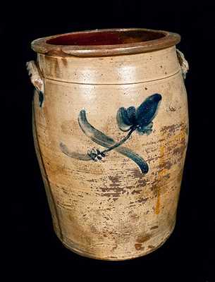 Scarce attrib. Philip Kabis, Shirleysburg, PA Stoneware Crock