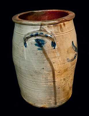 Scarce attrib. Philip Kabis, Shirleysburg, PA Stoneware Crock