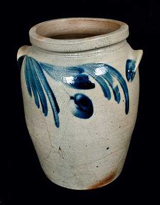 2 Gal. Stoneware Crock, Baltimore, circa 1860