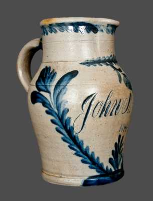 Exceptional Richard Remmey, Philadelphia, PA, Stoneware Presentation Pitcher