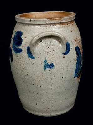 1 Gal. Baltimore, MD, Stoneware Crock with Tulip Decoration
