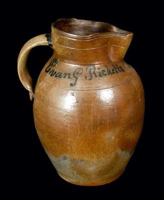 Extremely Rare July 4, 1833, Maysville, KY Stoneware Pitcher - Probably Earliest Dated Example of Kentucky Pottery