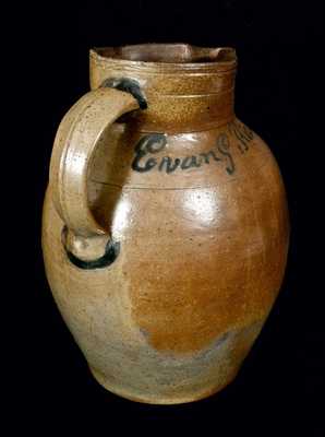 Extremely Rare July 4, 1833, Maysville, KY Stoneware Pitcher - Probably Earliest Dated Example of Kentucky Pottery