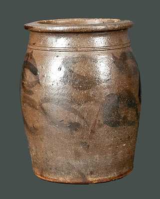 Quart-Sized Stoneware Canning Jar att. G. & A. Black, Somerfield, PA