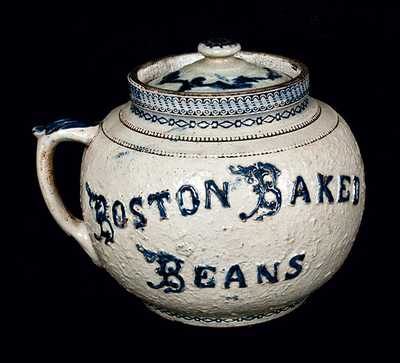 WHITES UTICA Stoneware Boston Baked Beans Pot
