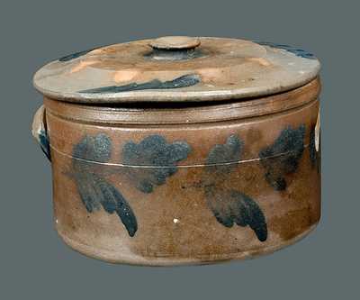Chester County, PA Stoneware Cake Crock with Lid