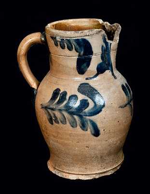 1 Gal. Richard Remmey, Philadelphia, PA Stoneware Pitcher