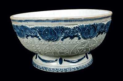 Large WHITES UTICA Stoneware Punch Bowl