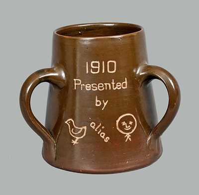 1893 Stoneware Yale University Loving Cup