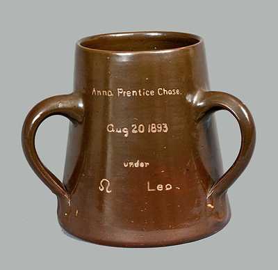 1893 Stoneware Yale University Loving Cup