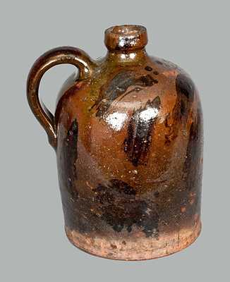 Redware Jug with Manganese Decoration