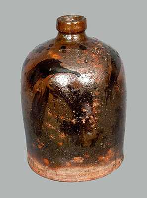 Redware Jug with Manganese Decoration