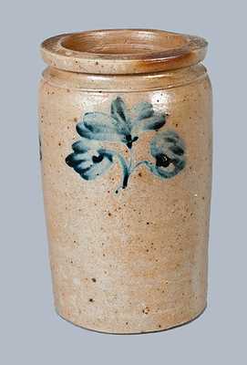 Enoch Burnett, Washington, DC Stoneware Crock, c1860