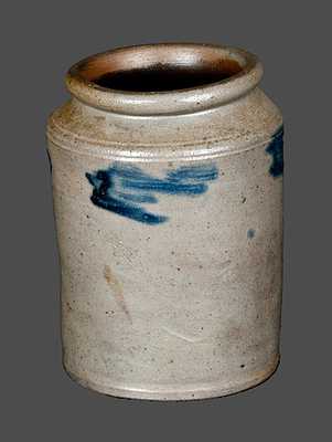 1/2 Gal. Stoneware Jar att. Old Bridge, NJ
