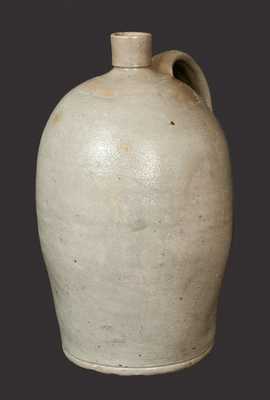 H. MYERS Stoneware Jug, Baltimore, circa 1825