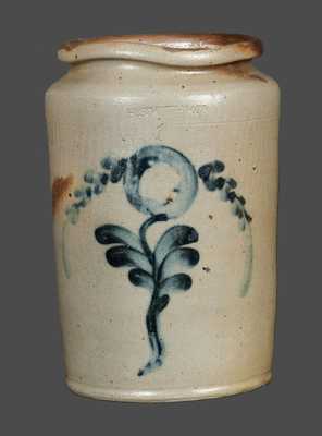 H. SMITH & CO., Alexandria, VA, Stoneware Crock with Incised 