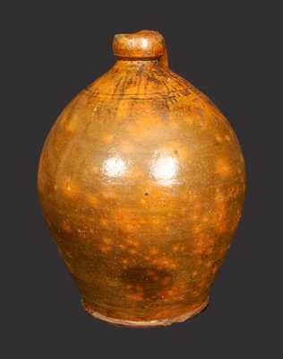 Large Ovoid Redware Jug probably Galena, IL