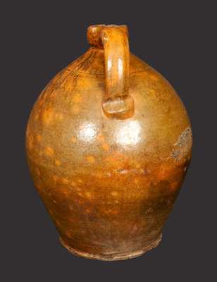 Large Ovoid Redware Jug probably Galena, IL