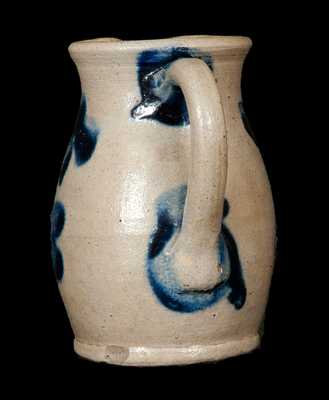 Miniature Baltimore Stoneware Pitcher with Clover Decoration