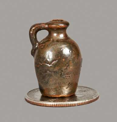 Stoneware Stanhope Jug att. Anna Pottery, Anna, IL