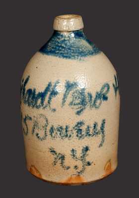 Stoneware Jug with Script 