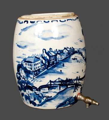 Stoneware Water Cooler, M. A. Hadley, Louisville, KY, circa 1940s