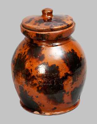 Glazed Redware Jar, probably PA origin